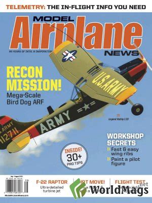model airplane news july august   digital magazines