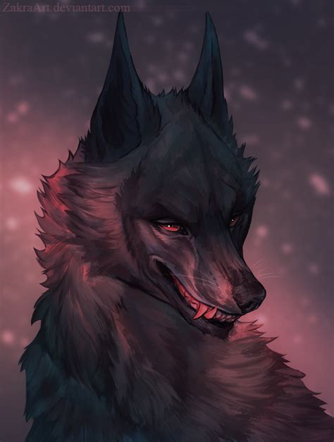 Black Wolf By Zakraart On Deviantart