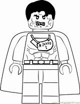 Lego Coloring Pages Mr Freeze Batman Bizarro Category Find sketch template