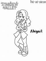 Stardew Abigail sketch template