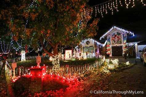 thoroughbred st christmas lights  rancho cucamonga  christmas lights california
