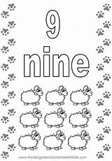 Number Printable Coloring Pages Color Crafts Flash Cards Numbers Letters Flashcard Worksheets Kids Colouring Printabes Cut Print Just Visit Make sketch template