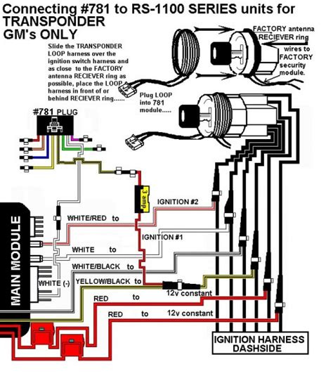 auto command remote starter wiring diagram
