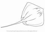 Stingray Fishes Ray Sting Manta Stachelrochen Rochen Drawingtutorials101 Printmaking Aprender sketch template
