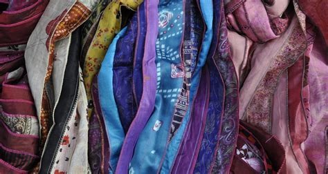 kokoriko natuurlijk zijden sjaals uit india