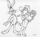 Bunny Lola Bugs Coloring Pages Looney Tunes Deviantart Baby Printable Drawing Drawings Guibor Merch Pic Cartoon Print Daffy Coloringhome Popular sketch template
