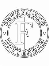 Feyenoord Rotterdam Futbol sketch template