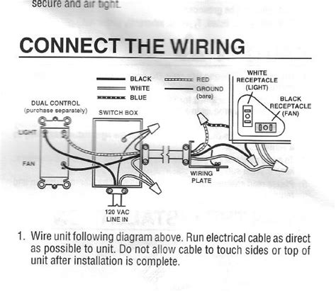 wiring  bathfan combo  motion sensor switch diy home improvement forum