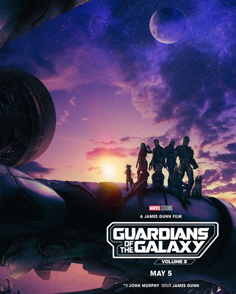 guardians   galaxy vol  poster sees  main cast