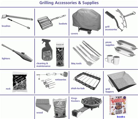 bbq grill accessories