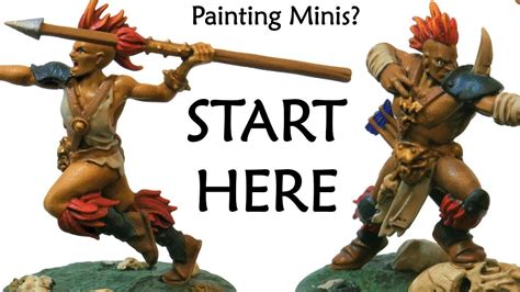 fundamentals  complete guide  painting minis youtube