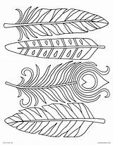 Coloring Feather Pages Feathers Merry Round Go Print Printable Color Indian Boho Rosemaling Drawing Tribal Simple Kids Bird Template Printables sketch template