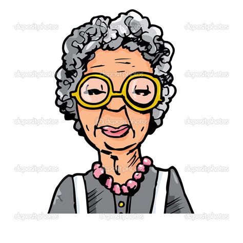 60 Years Old Woman Cartoon Free Clip Art Clipart Bay