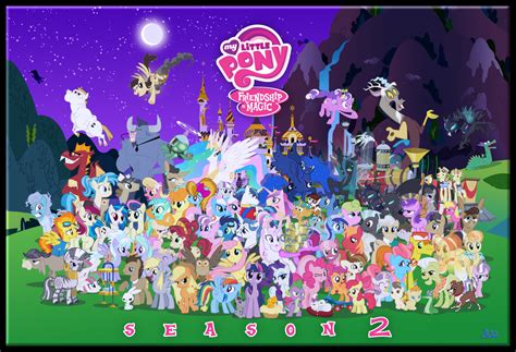 character cluster poll results   pony friendship