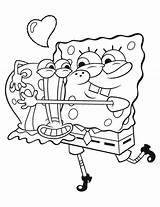 Spongebob Esponja Kolorowanka Kolorowanki Sponge Druku Wydruku Malowanka Squarepants Abraçando Snail sketch template