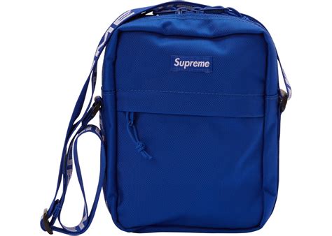 buy supreme shoulder bag ss blue   australia kickstw