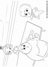 Boss Baby Coloring Desenhos Pages Ausmalbilder Para Malvorlagen Desenho sketch template