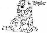 Coloring Pages Doodles Tweenies Happy Jake Dog Getcolorings sketch template