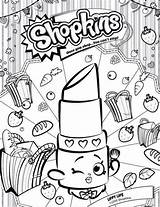 Shopkins Shopkin Secretariat sketch template
