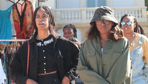 malia and sasha obama s outfits while having lunch with