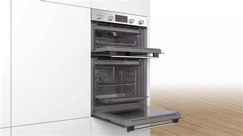 bosch mhabrb integrated electric double oven departments diy  bq