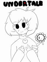 Undertale Frisk Coloring Pages Template sketch template