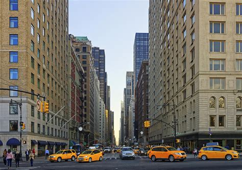 crossroad   avenue  midtown manhattan photograph  roman babakin pixels