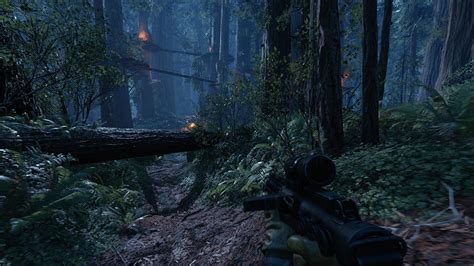 Star Wars Battlefront’s Forest Moon Of Endor Looks As