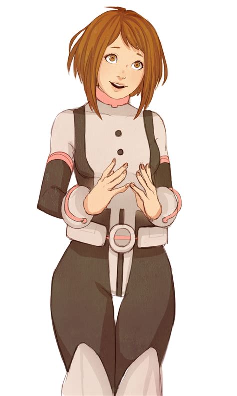 uraraka ochako by dattebae on deviantart