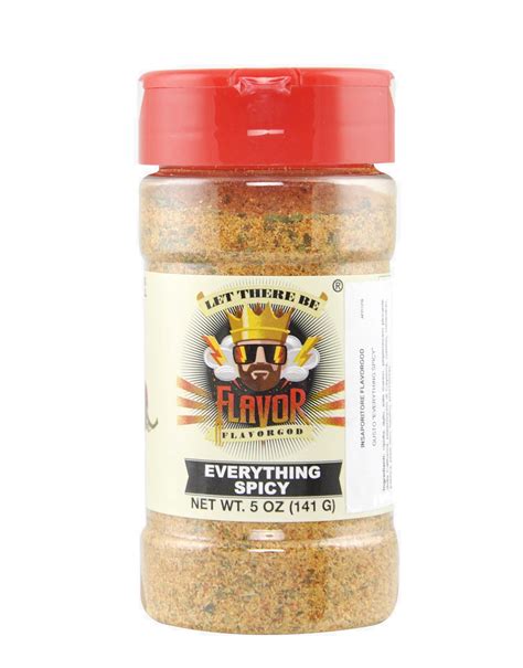 seasoning  spicy flavor  flavor god  grams