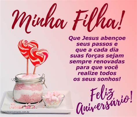 mensagem de aniversario  filha amada frases de