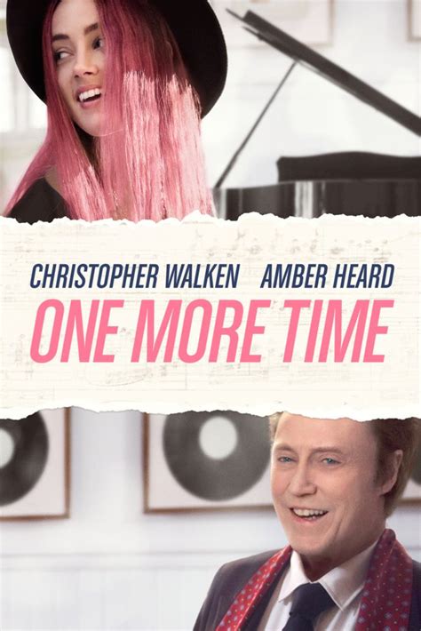 One More Time Poster Artwork Christopher Walken Amber