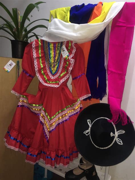 Vestido Tipico Regional De Jalisco Vuelo Completo Niñas