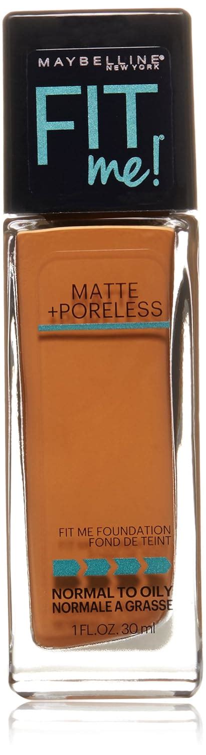 maybelline  york fit  matte  poreless foundation spicy brown  fluid ebay