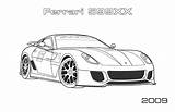 Ferrari Coloring Pages Car Sports Cars Gt Tuning Printable Drawings Clipart Print Transportation Drawing Popular Comments Choose Board sketch template