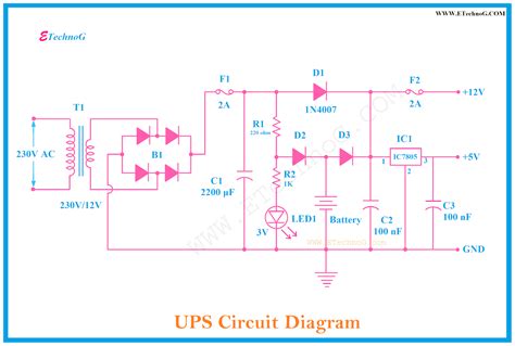 wiring diagram ups system