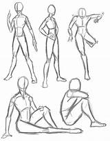 Drawing Reference Anatomy Poses Body Draw Practice Anime Sketches Human Figure Sketching sketch template