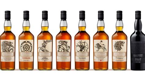 limited edition game  thrones single malt scotch whisky collection