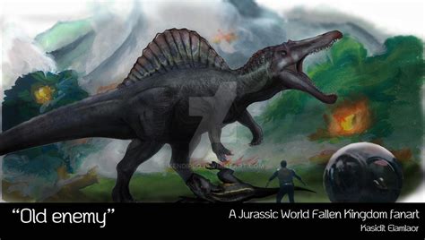 Spinosaurus Vs Indoraptor By Kendiplo On Deviantart
