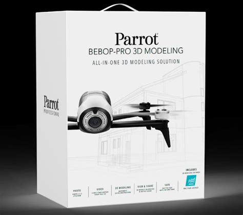 droni parrot presenta il pacchetto bebop pro   ottenere modelli digitali degli edifici