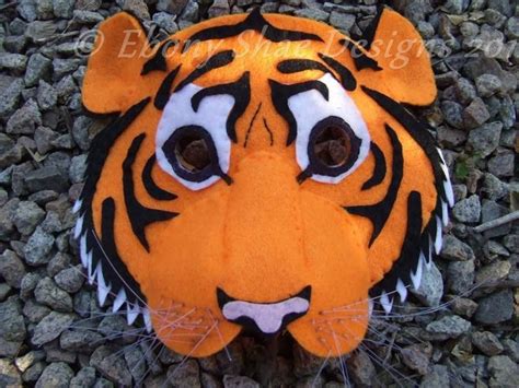 tiger mask pattern  size fits  craftsy tiger mask animal