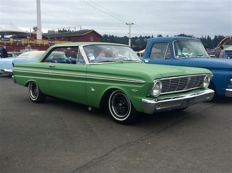 matte green ford falcon  understated  wheels rat rod pickup rat