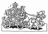 Carriage Coloring Royal sketch template