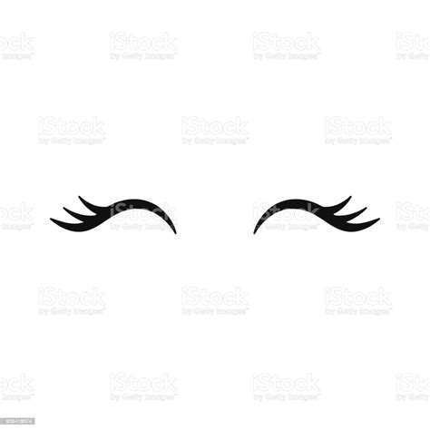 unicorn eyelash template  printable unicorn eye lashes vector