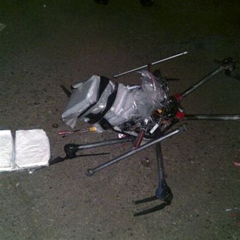 drone filled  meth crashes   mexico border