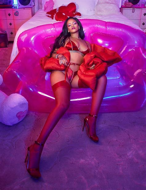 Rihanna Sizzles In Savage X Fenty’s Valentine 2020