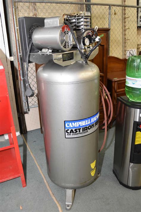 campbell hausfeld cast iron series  air compressor