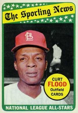 topps curt flood  baseball vcp price guide