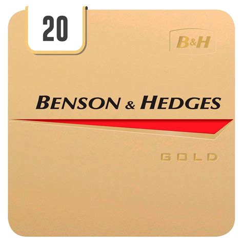 benson hedges gold  cigarettes bb foodservice