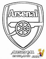 Football Coloring Colouring Pages Soccer Teams Arsenal Logo Yescoloring Kids Print Boys Printable Team English Fifa Sports England United Sheet sketch template